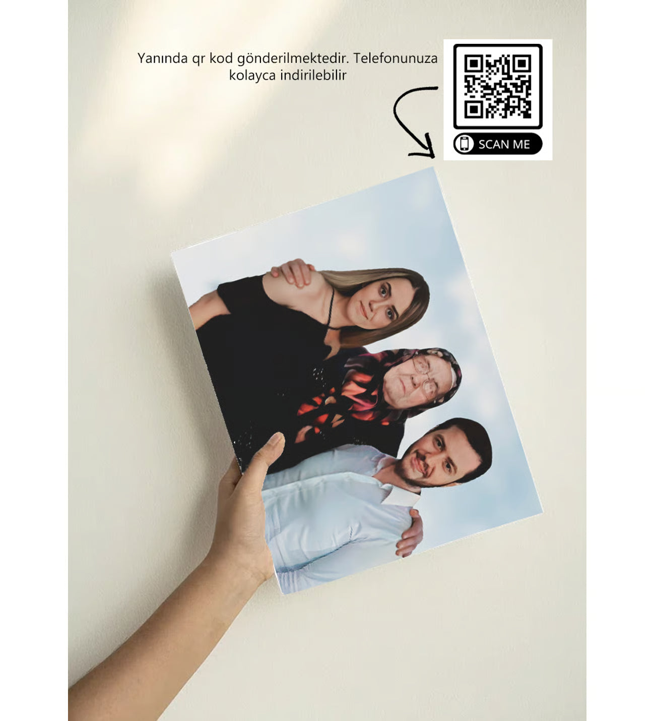 a4 Çerçevesiz Fotoğraf Birleştirme Baskı